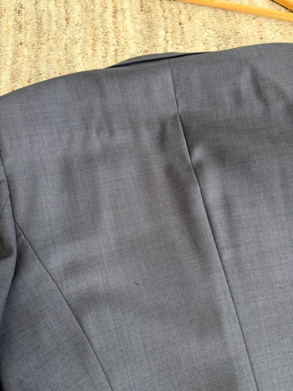 Hugo Boss Women’s Navy Suit Set (Blazer + Pants) – Tailored Fit - Size US 4 - Picture 7 of 12